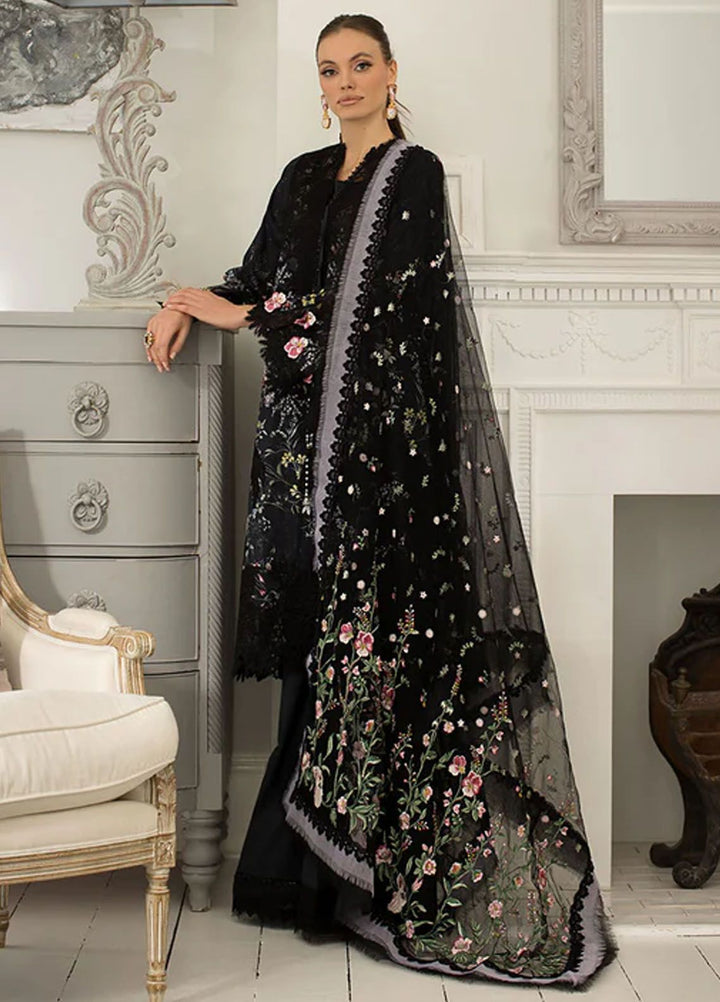 Sobia Nazir Embroidered Lawn Suits Unstitched 3 Piece SN24LL 15A - Luxury Summer Collection