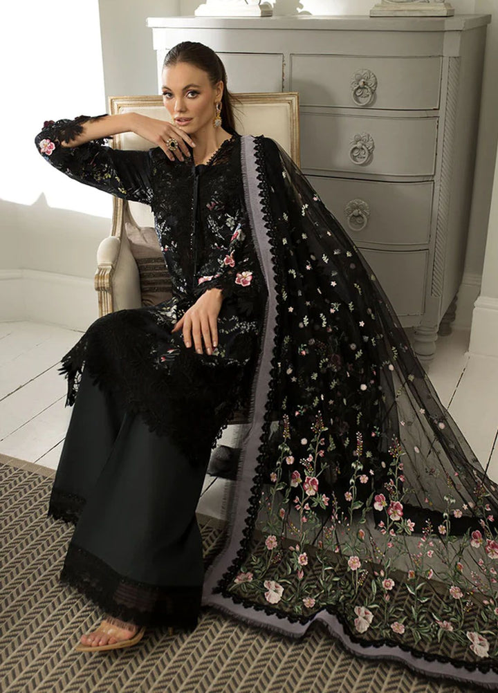 Sobia Nazir Embroidered Lawn Suits Unstitched 3 Piece SN24LL 15A - Luxury Summer Collection