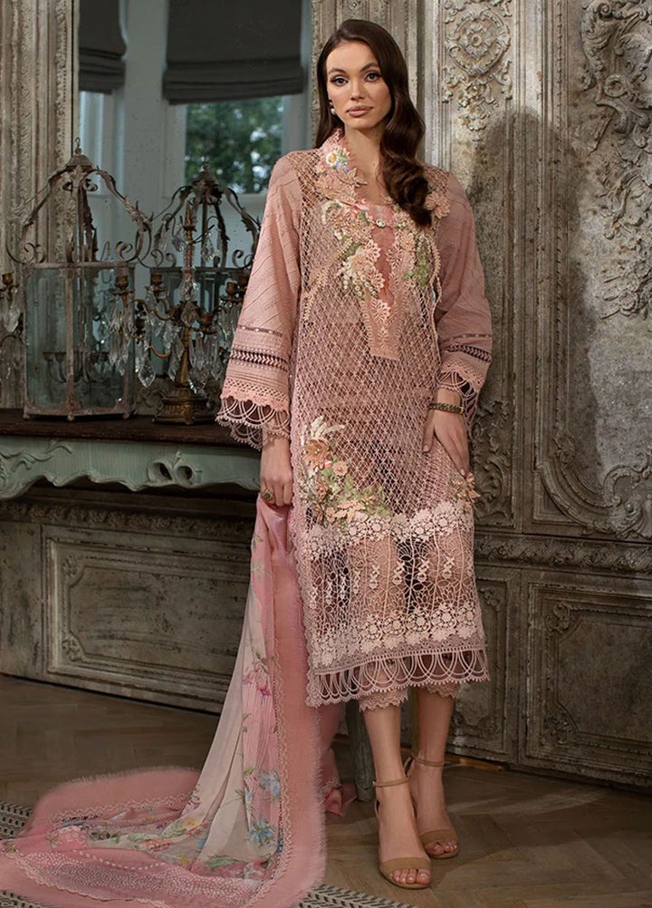 Sobia Nazir Embroidered Lawn Suits Unstitched 3 Piece SN24LL 7B - Luxury Summer Collection