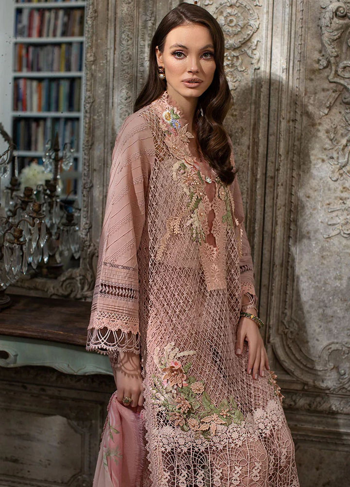 Sobia Nazir Embroidered Lawn Suits Unstitched 3 Piece SN24LL 7B - Luxury Summer Collection