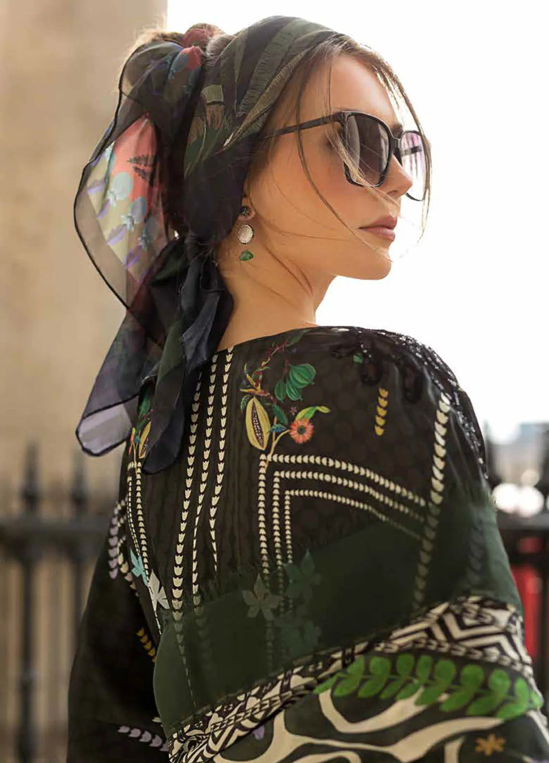 Sobia Nazir Embroidered Satin Suits Unstitched 3 Piece SN24S D-09 - Winter Collection