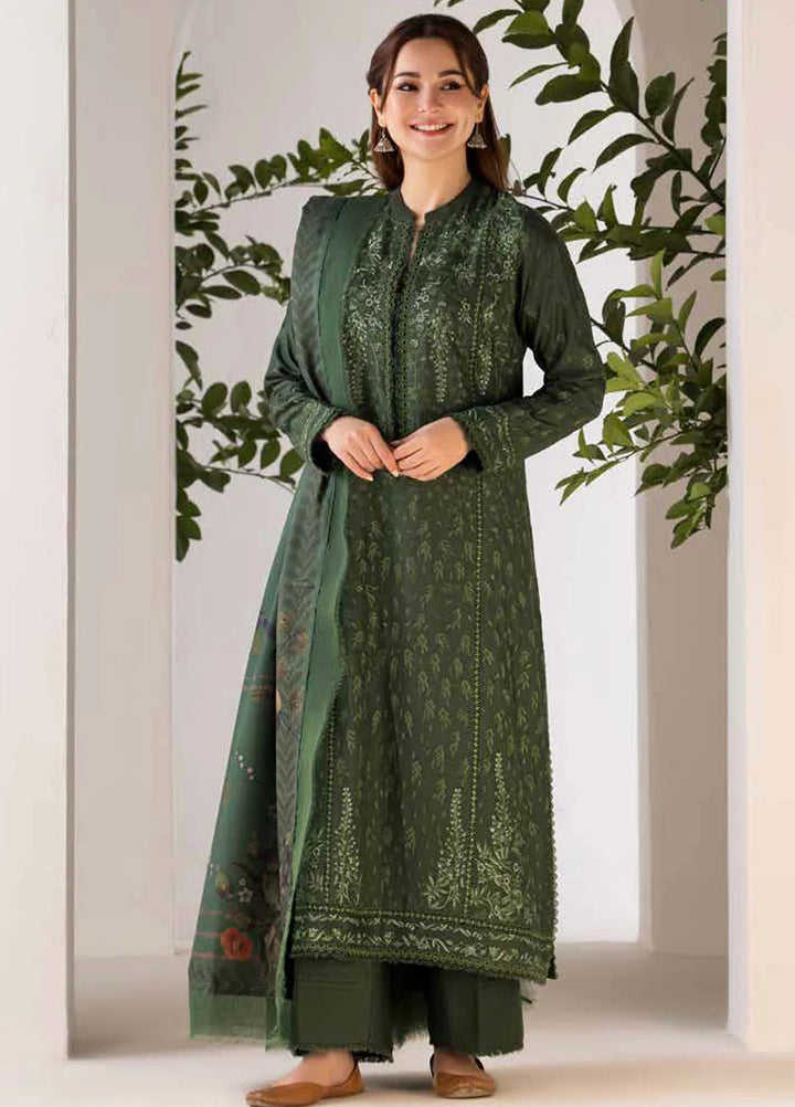 Sobia Nazir Embroidered Suit Unstitched 3 Piece SN24W D-01 B - Winter Collection