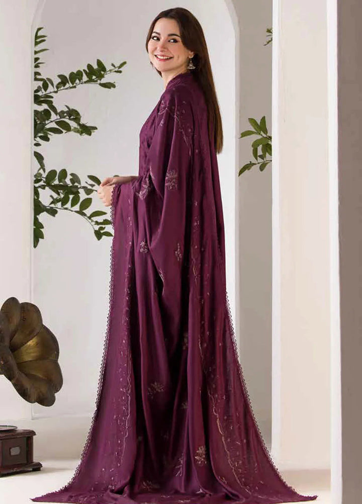 Sobia Nazir Embroidered Suit Unstitched 3 Piece SN24W D-02 A - Winter Collection