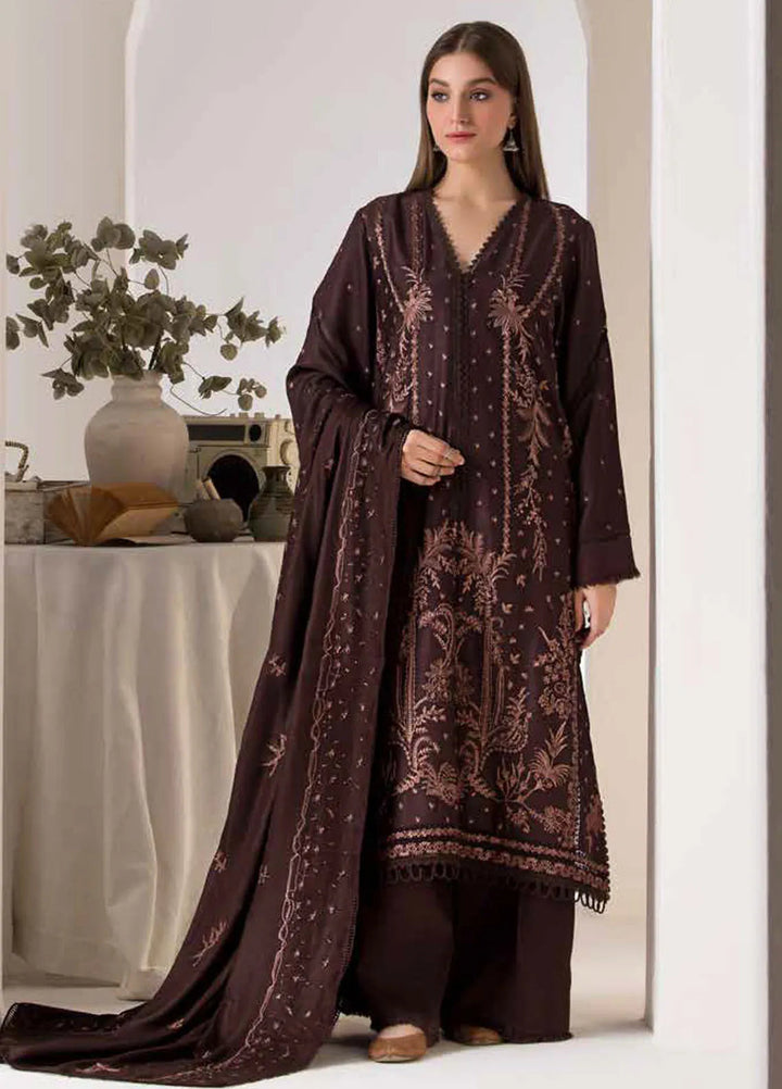 Sobia Nazir Embroidered Suit Unstitched 3 Piece SN24W D-02 B - Winter Collection