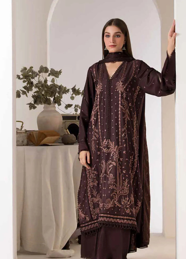 Sobia Nazir Embroidered Suit Unstitched 3 Piece SN24W D-02 B - Winter Collection