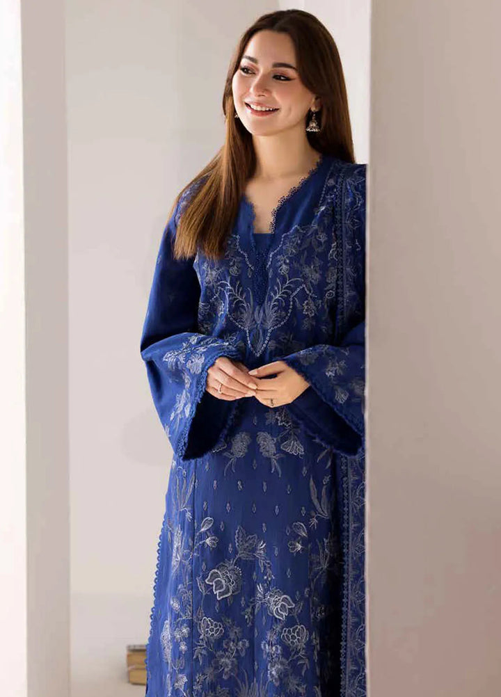 Sobia Nazir Embroidered Suit Unstitched 3 Piece SN24W D-03 A - Winter Collection