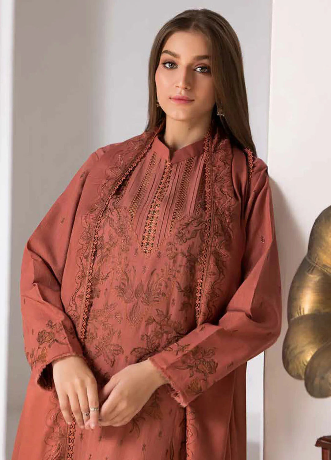 Sobia Nazir Embroidered Suit Unstitched 3 Piece SN24W D-03 B - Winter Collection
