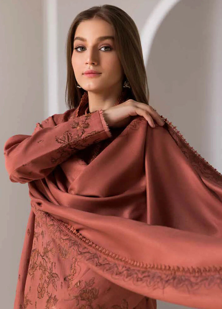 Sobia Nazir Embroidered Suit Unstitched 3 Piece SN24W D-03 B - Winter Collection