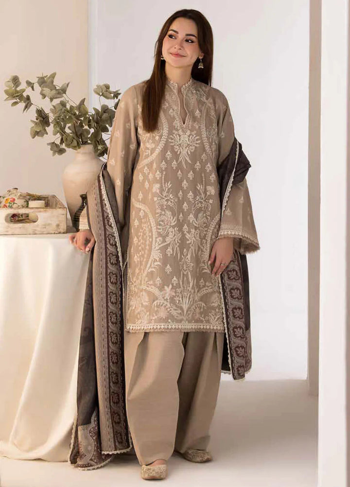 Sobia Nazir Embroidered Suit Unstitched 3 Piece SN24W D-04 A - Winter Collection