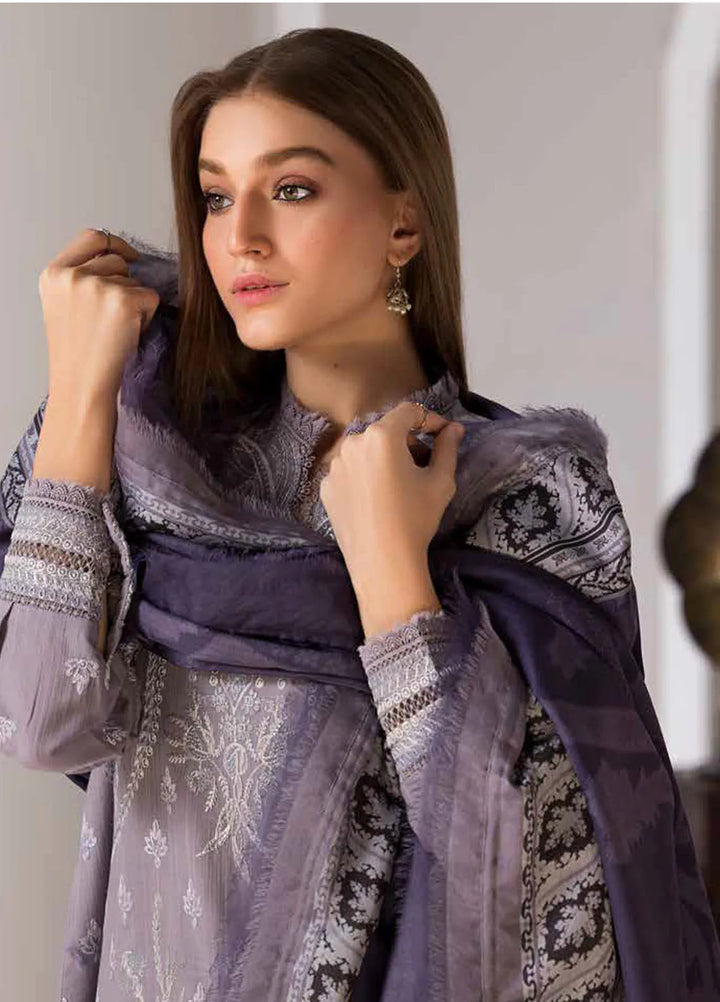 Sobia Nazir Embroidered Suit Unstitched 3 Piece SN24W D-04 B - Winter Collection
