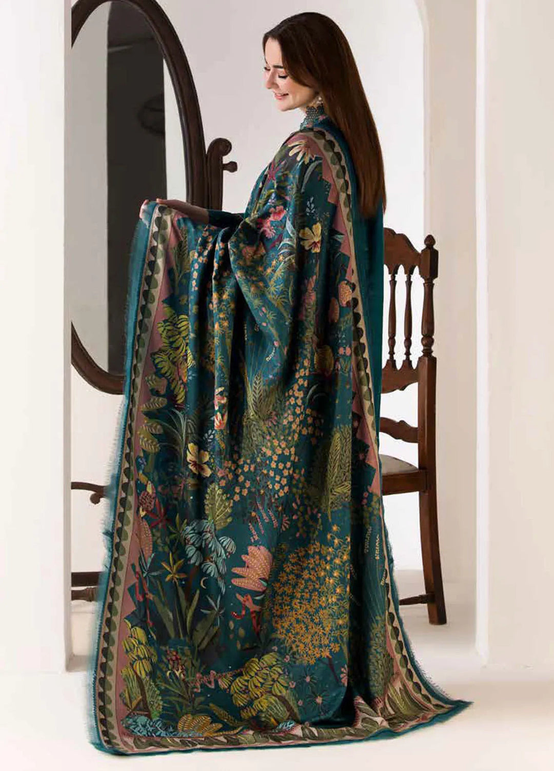 Sobia Nazir Embroidered Suit Unstitched 3 Piece SN24W D-05 A - Winter Collection