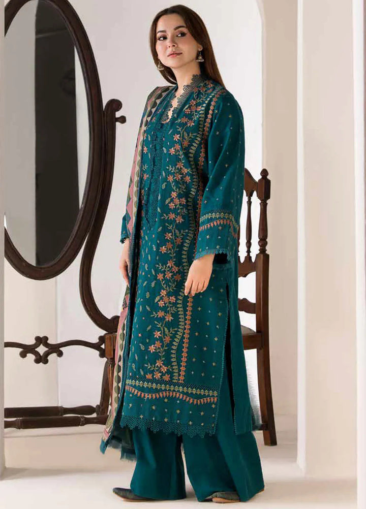 Sobia Nazir Embroidered Suit Unstitched 3 Piece SN24W D-05 A - Winter Collection