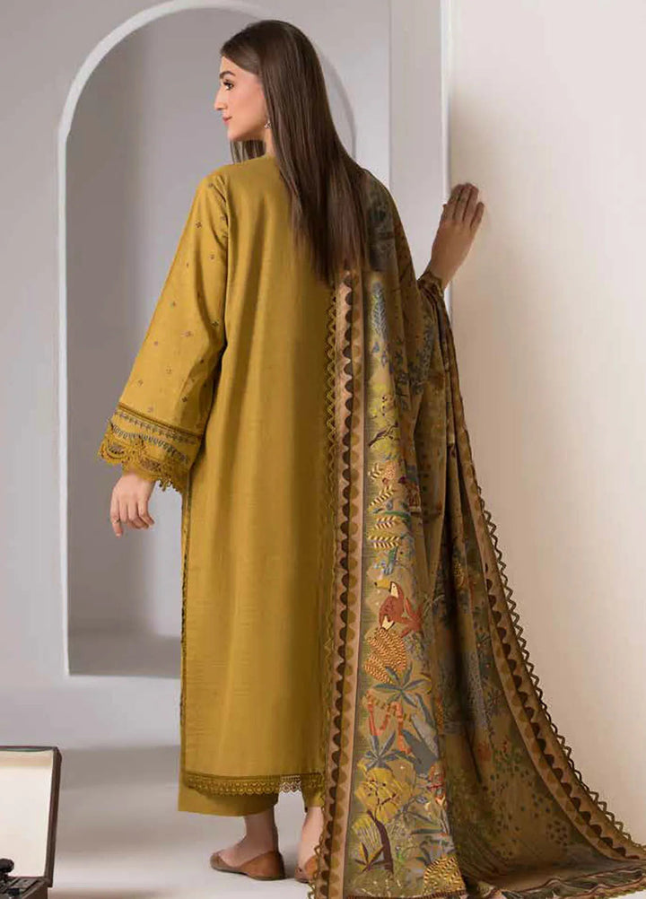 Sobia Nazir Embroidered Suit Unstitched 3 Piece SN24W D-05 B - Winter Collection