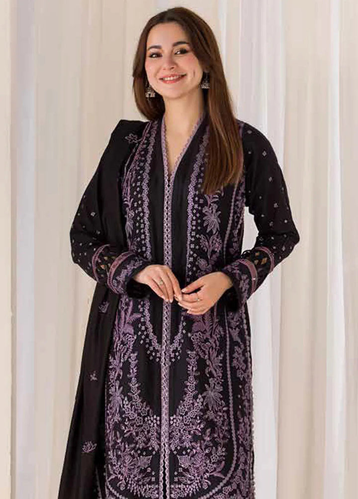 Sobia Nazir Embroidered Suit Unstitched 3 Piece SN24W D-06 B - Winter Collection