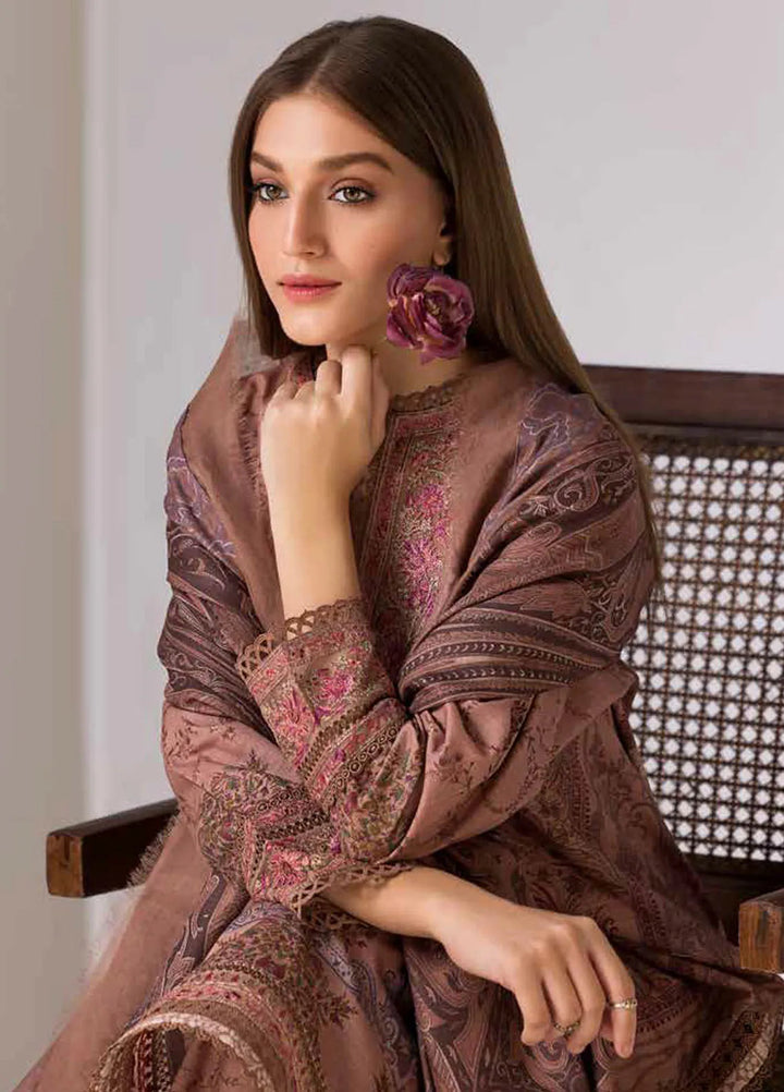 Sobia Nazir Embroidered Suit Unstitched 3 Piece SN24W D-07 A - Winter Collection