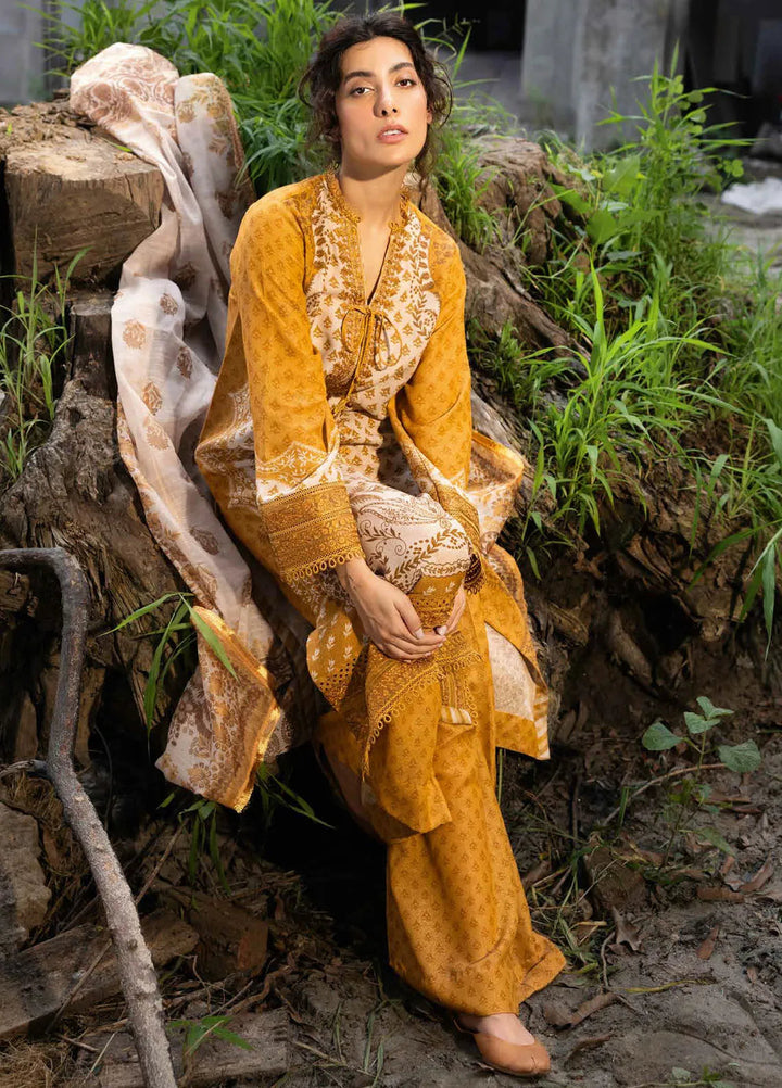 Sobia Nazir Embroidered Suits Unstitched 3 Piece SN24FE D-01 A - Fall Winter Collection