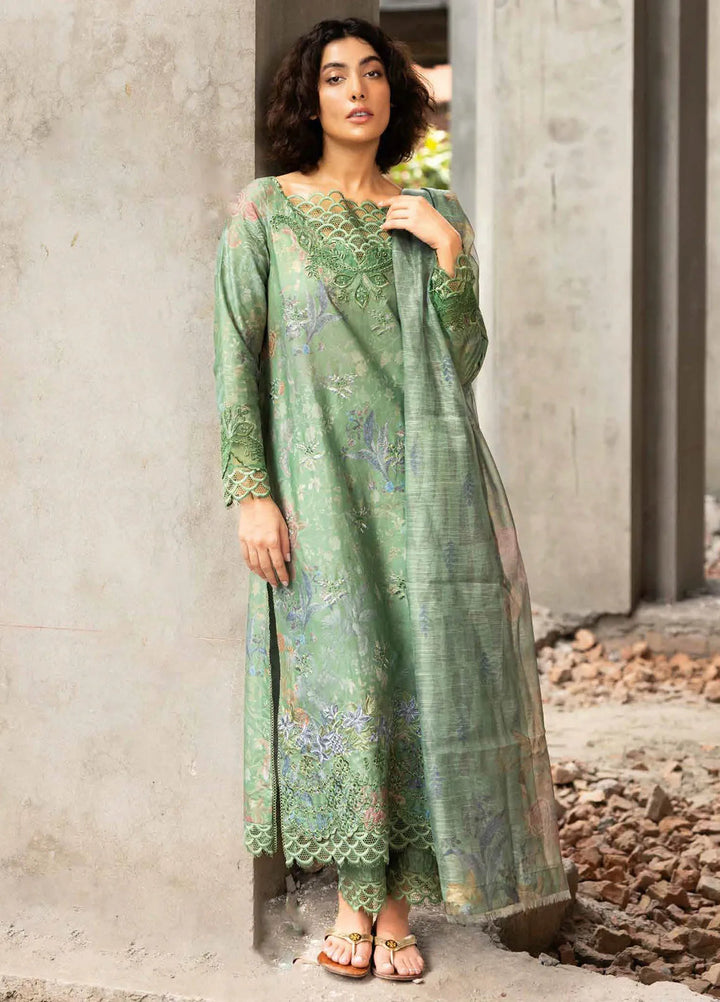 Sobia Nazir Embroidered Suits Unstitched 3 Piece SN24FE D-03 A - Fall Winter Collection
