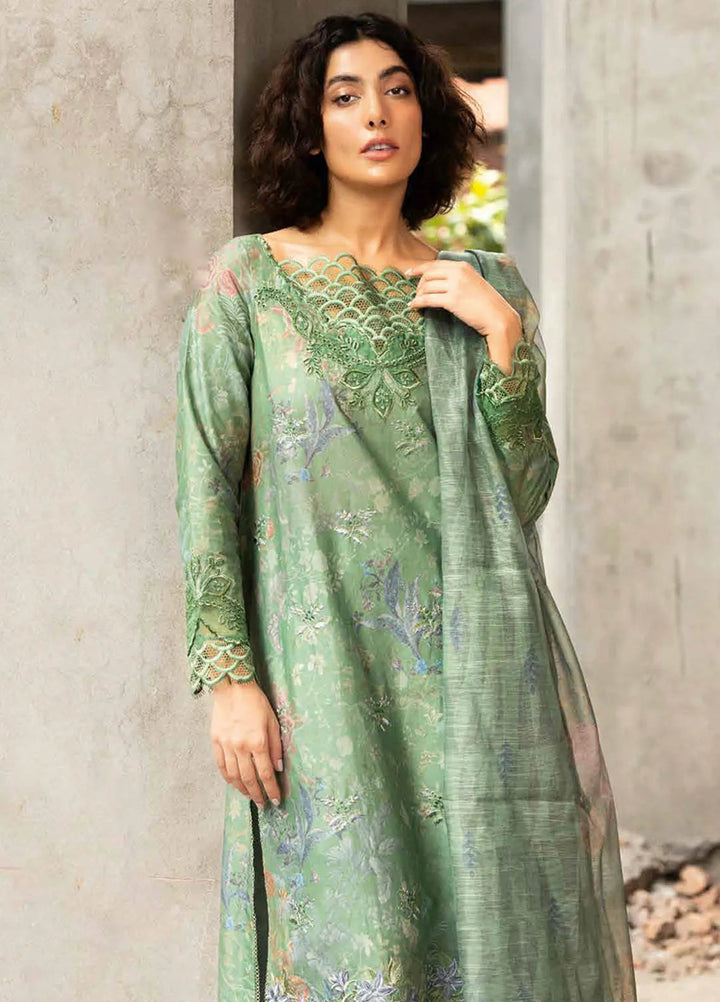 Sobia Nazir Embroidered Suits Unstitched 3 Piece SN24FE D-03 A - Fall Winter Collection