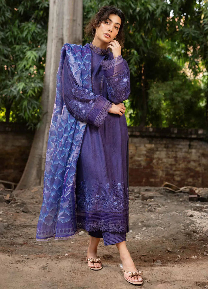 Sobia Nazir Embroidered Suits Unstitched 3 Piece SN24FE D-04 B - Fall Winter Collection