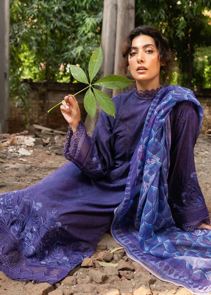 Sobia Nazir Embroidered Suits Unstitched 3 Piece SN24FE D-04 B - Fall Winter Collection