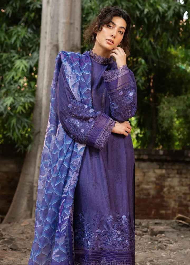 Sobia Nazir Embroidered Suits Unstitched 3 Piece SN24FE D-04 B - Fall Winter Collection