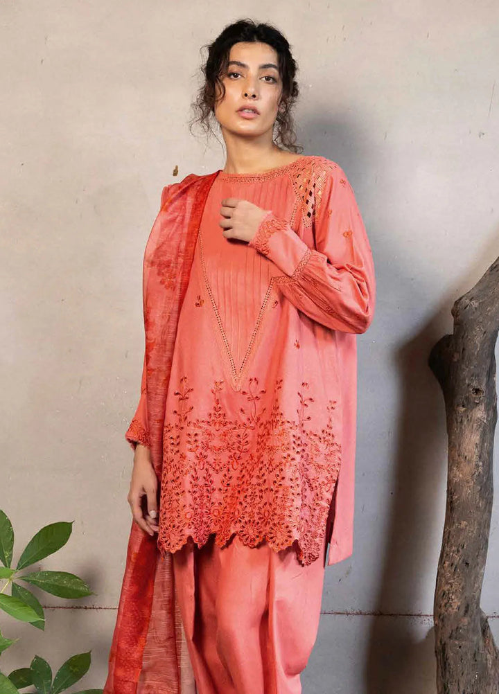 Sobia Nazir Embroidered Suits Unstitched 3 Piece SN24FE D-06 B - Fall Winter Collection