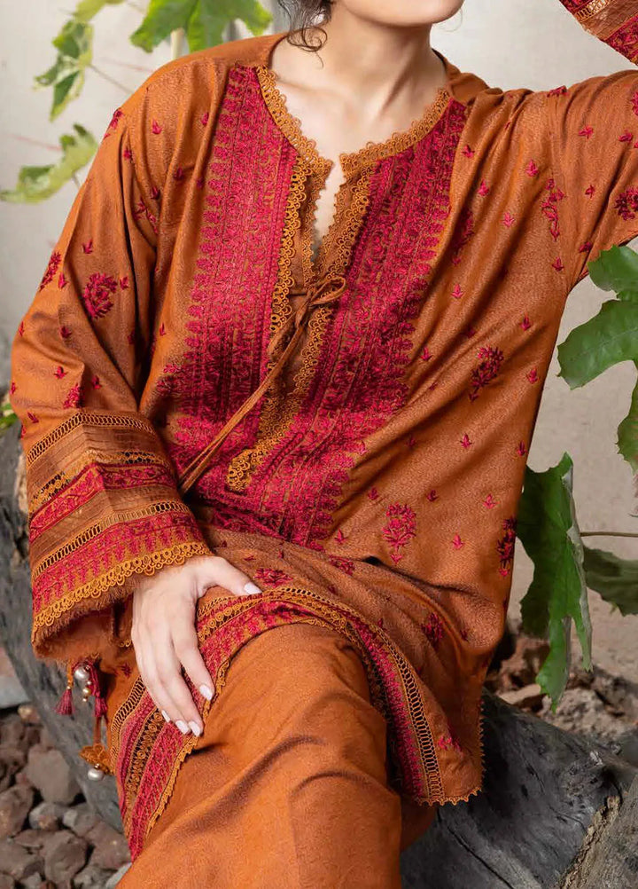 Sobia Nazir Embroidered Suits Unstitched 3 Piece SN24FE D-07 A - Fall Winter Collection