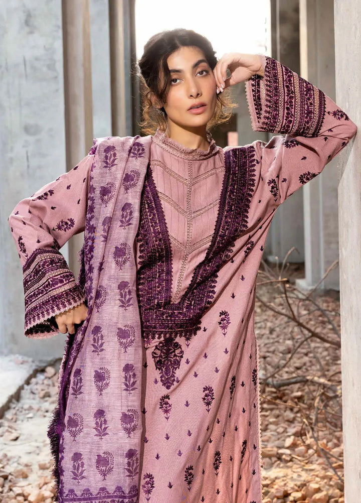 Sobia Nazir Embroidered Suits Unstitched 3 Piece SN24FE D-07 B - Fall Winter Collection