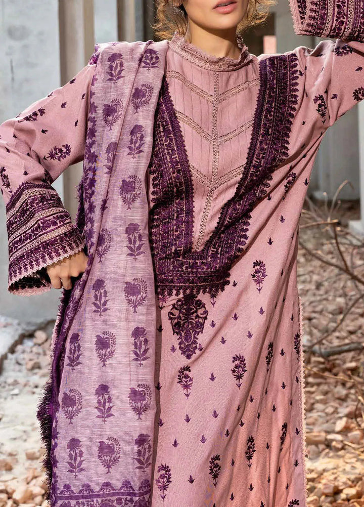 Sobia Nazir Embroidered Suits Unstitched 3 Piece SN24FE D-07 B - Fall Winter Collection