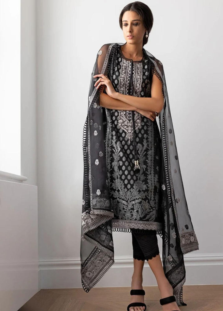 Sobia Nazir Embroidered Jacquard Suits Unstitched 3 Piece SN21ML D-04 - Summer Collection