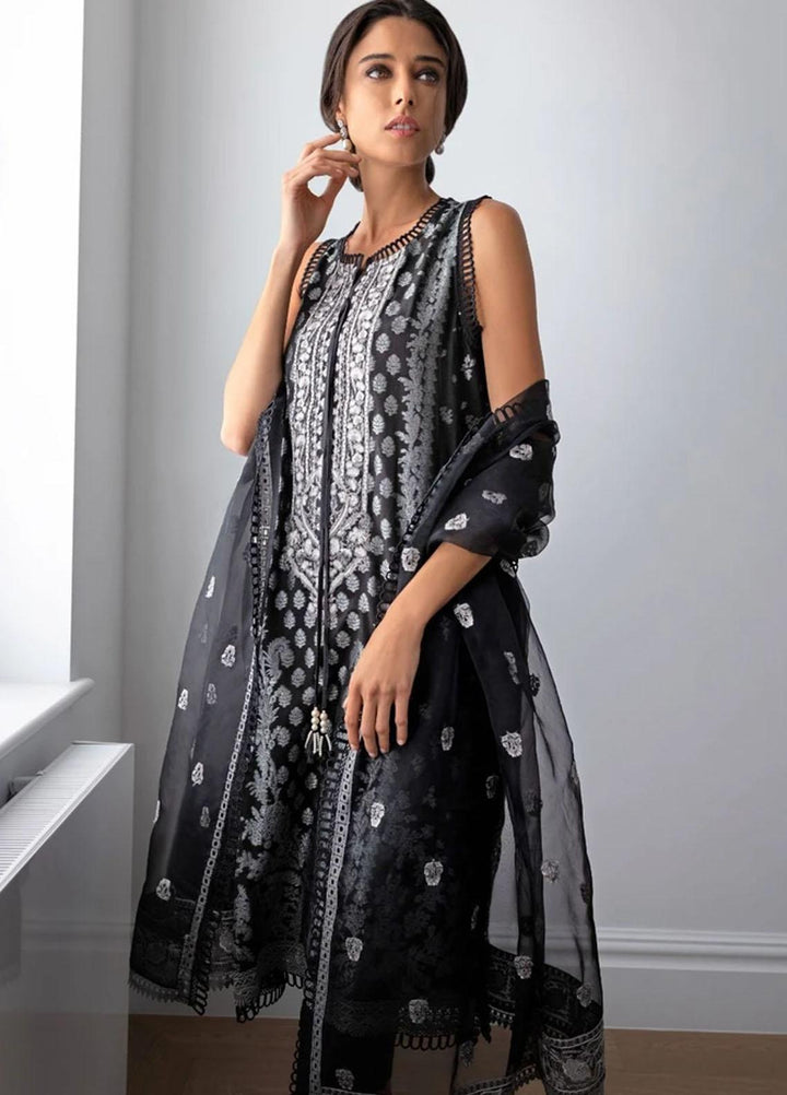 Sobia Nazir Embroidered Jacquard Suits Unstitched 3 Piece SN21ML D-04 - Summer Collection