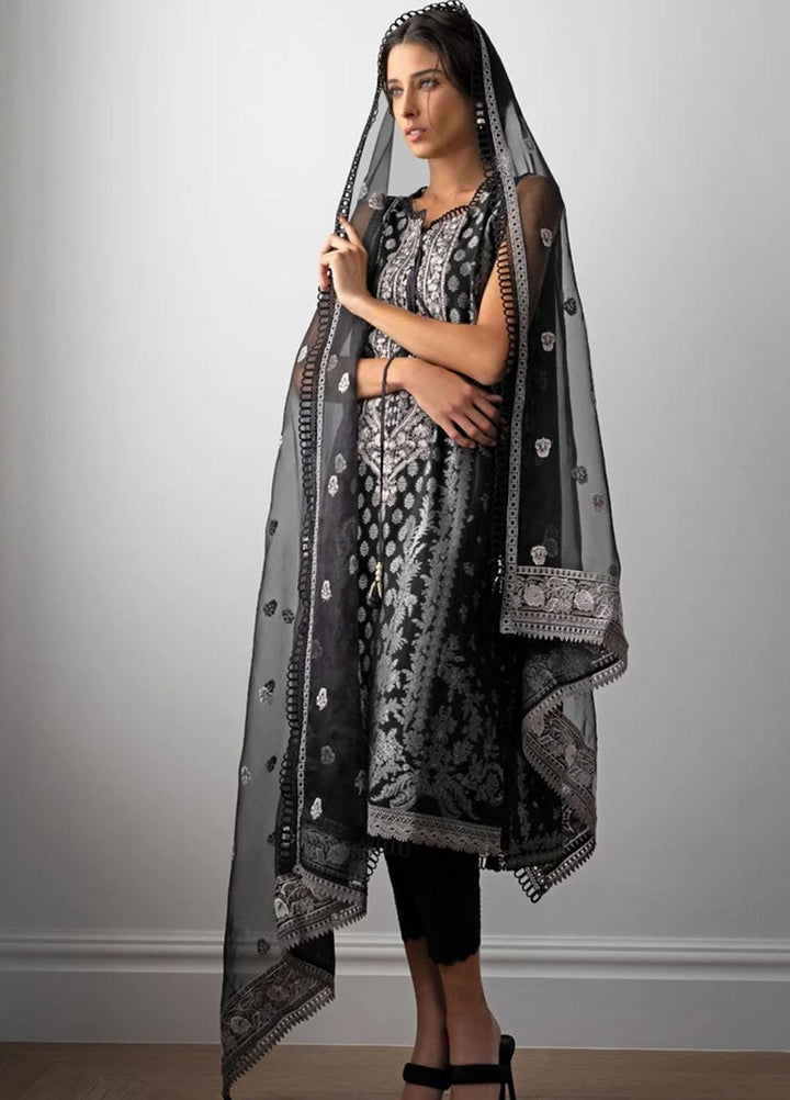 Sobia Nazir Embroidered Jacquard Suits Unstitched 3 Piece SN21ML D-04 - Summer Collection