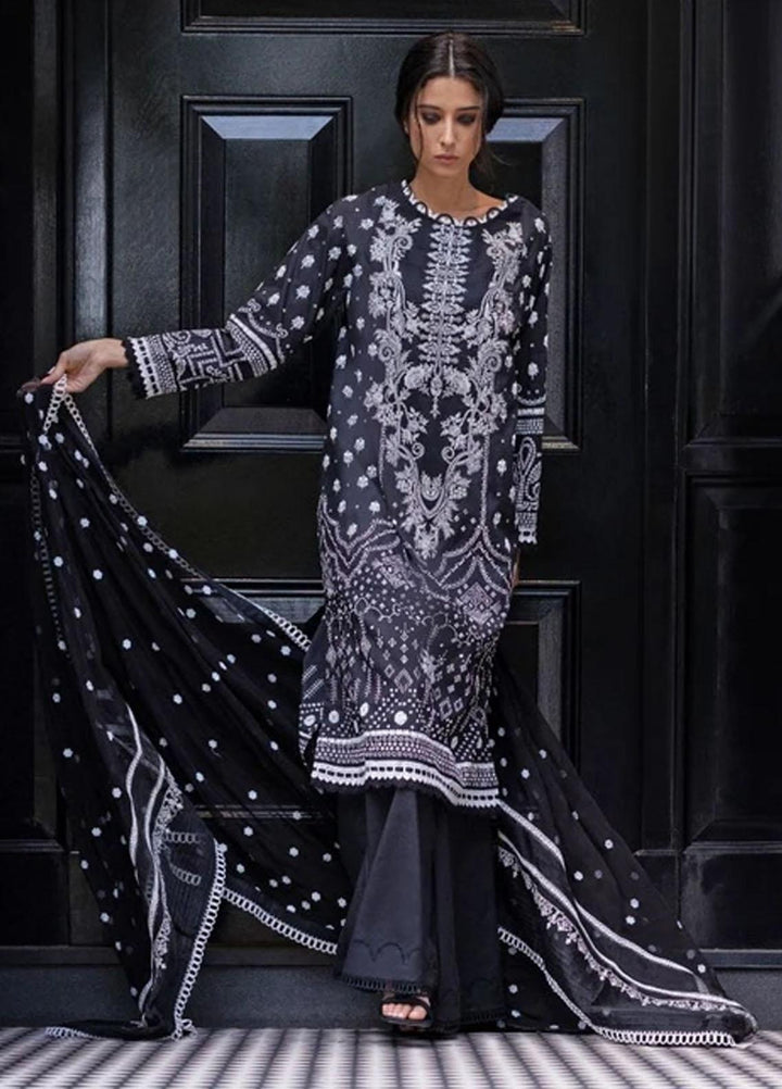 Sobia Nazir Embroidered Lawn Suits Unstitched 3 Piece SN21ML D-06 - Summer Collection