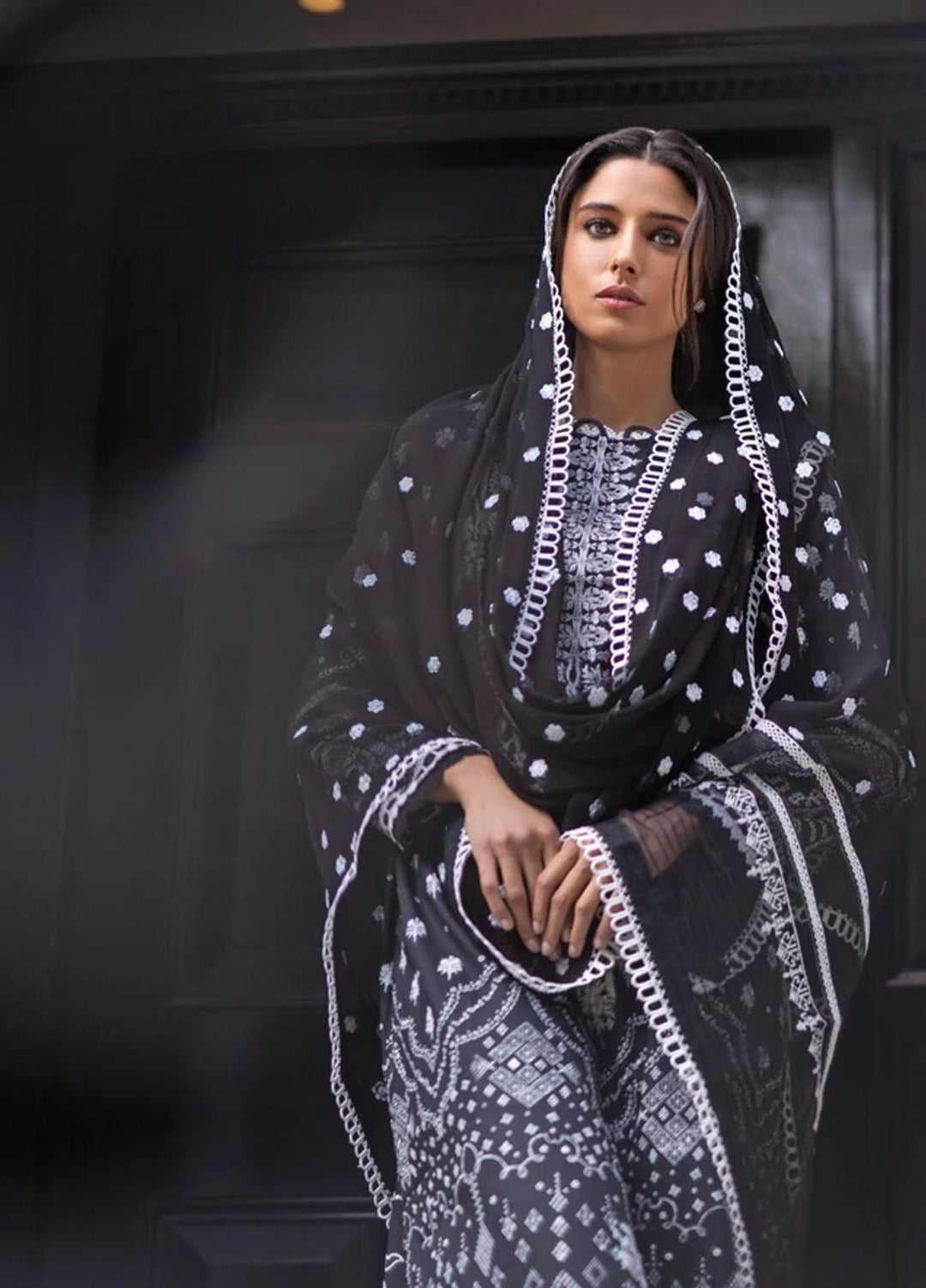 Sobia Nazir Embroidered Lawn Suits Unstitched 3 Piece SN21ML D-06 - Summer Collection