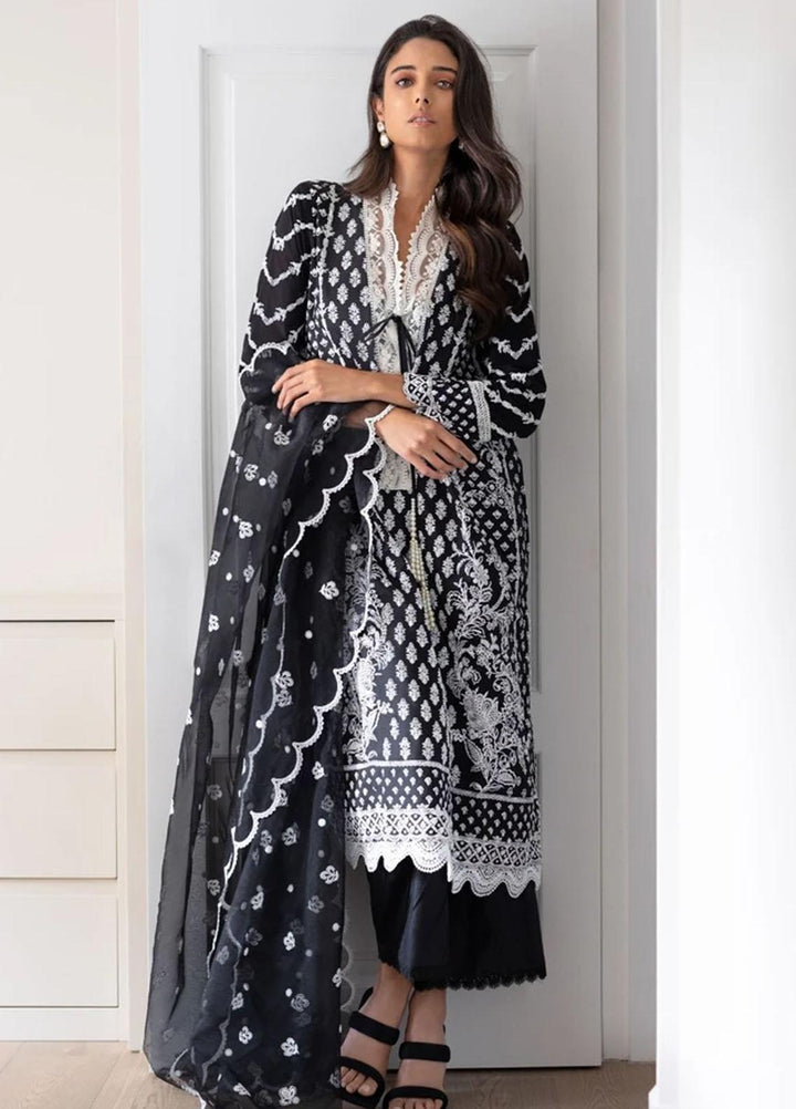 Sobia Nazir Embroidered Lawn Suits Unstitched 3 Piece SN21ML D-07 - Summer Collection