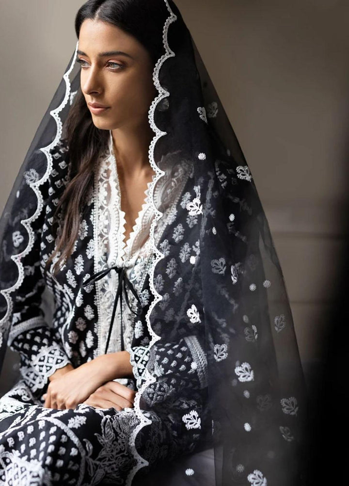 Sobia Nazir Embroidered Lawn Suits Unstitched 3 Piece SN21ML D-07 - Summer Collection