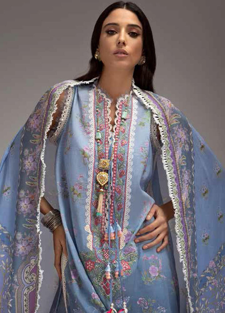 Sobia Nazir Printed Lawn Suits Unstitched 3 Piece SN22PL 3A - Summer Collection