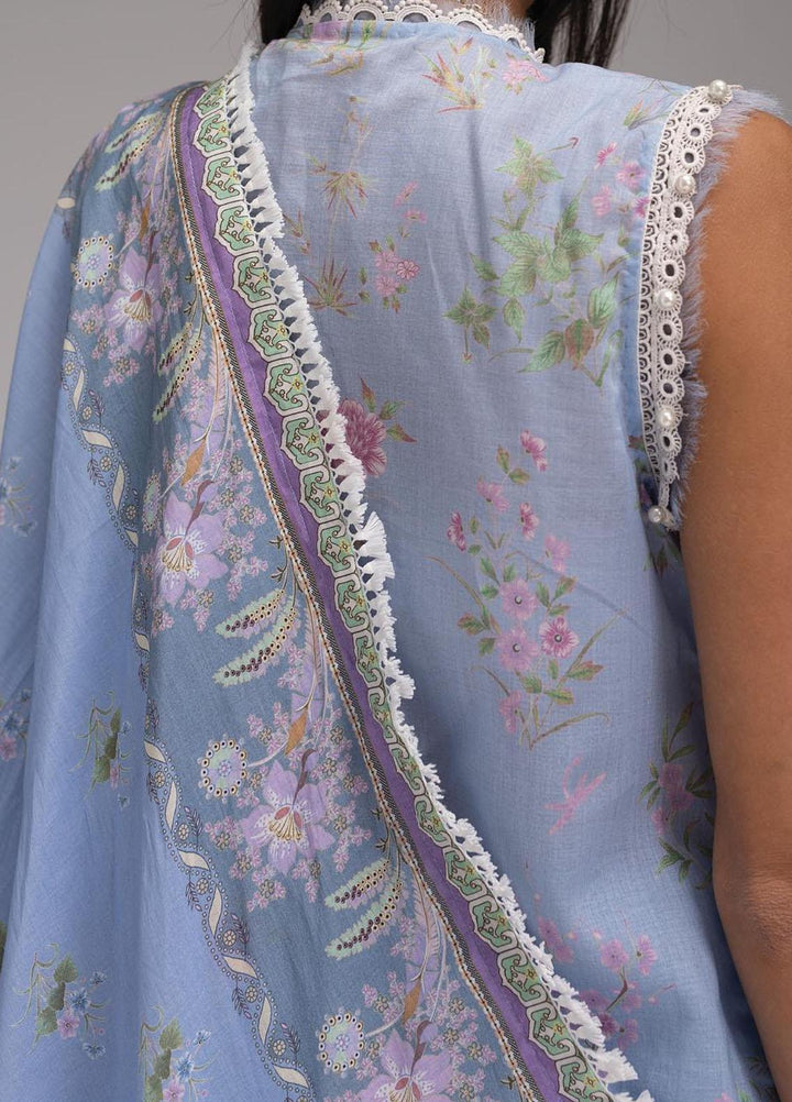 Sobia Nazir Printed Lawn Suits Unstitched 3 Piece SN22PL 3A - Summer Collection