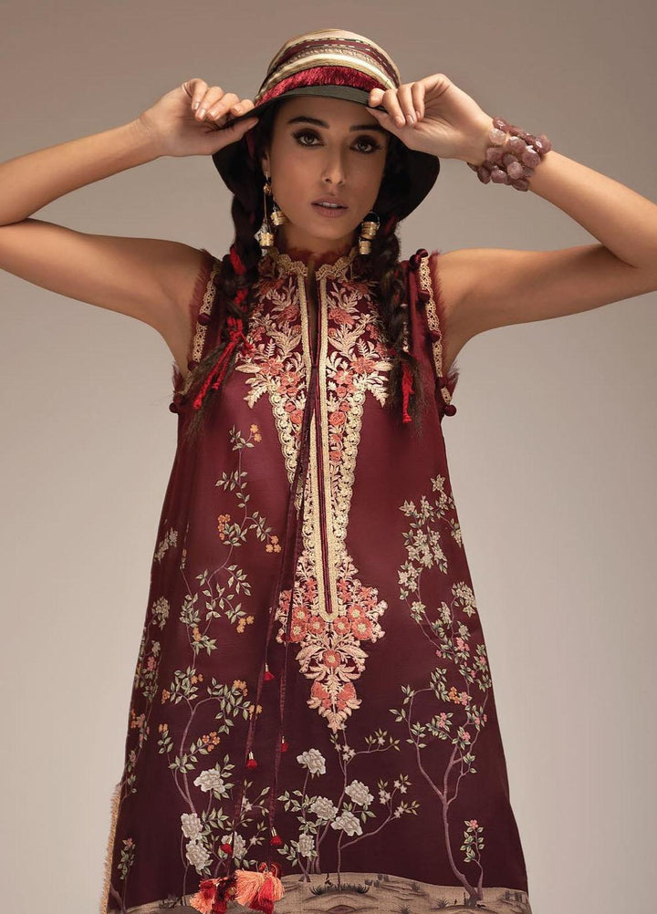 Sobia Nazir Printed Lawn Suits Unstitched 3 Piece SN22PL 4A - Summer Collection