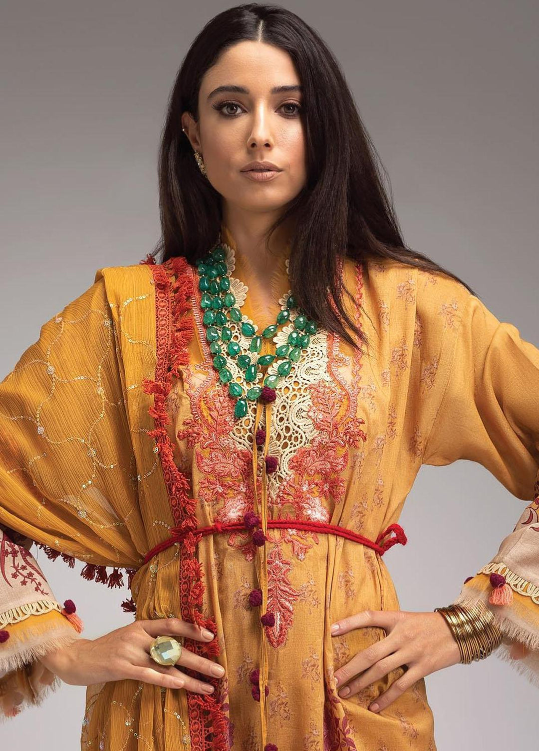 Sobia Nazir Printed Lawn Suits Unstitched 3 Piece SN22PL 6B - Summer Collection