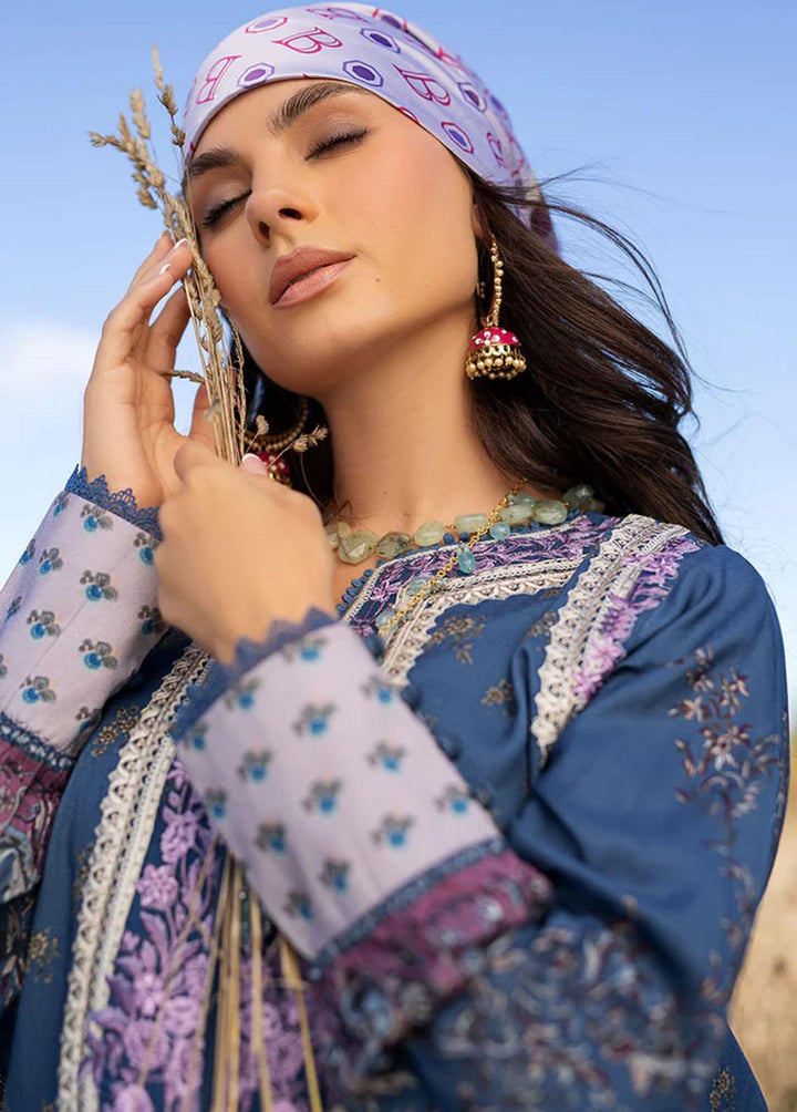 Sobia Nazir Embroidered Linen Suits Unstitched 3 Piece SN22PF 1A - Winter Collection
