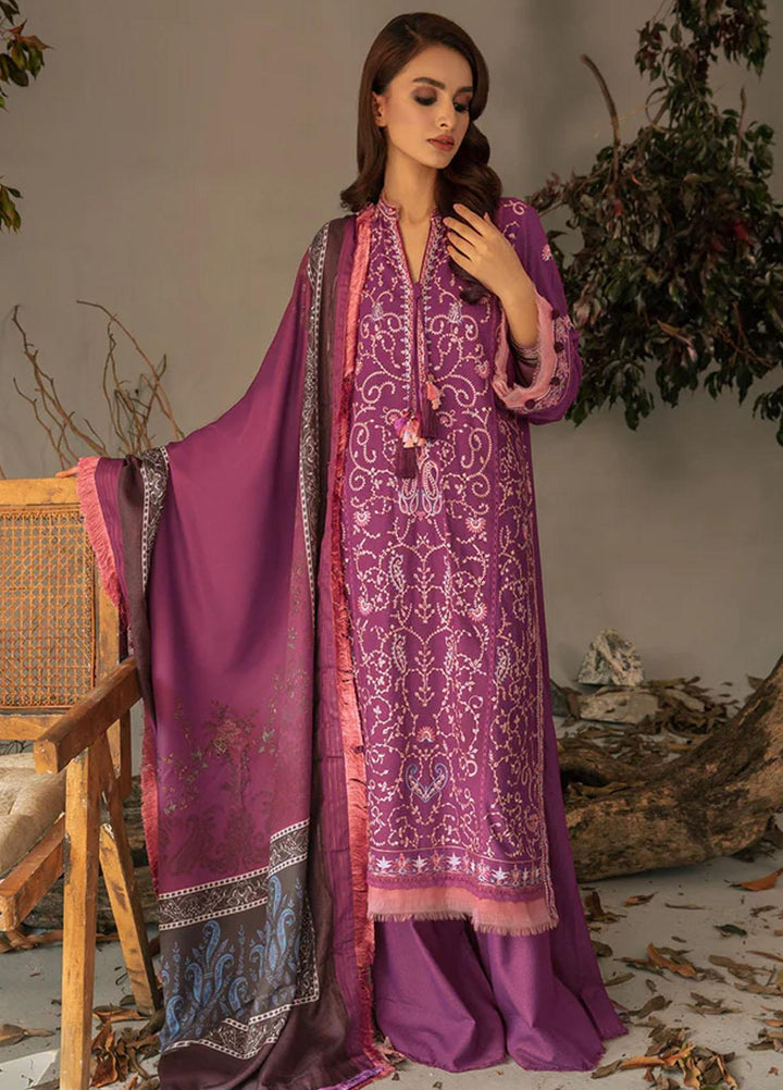 Sobia Nazir Embroidered Karandi Suits Unstitched 3 Piece SN23AW 1A - Winter Collection