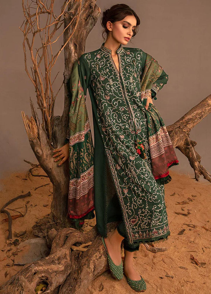 Sobia Nazir Embroidered Karandi Suits Unstitched 3 Piece SN23AW 1B - Winter Collection