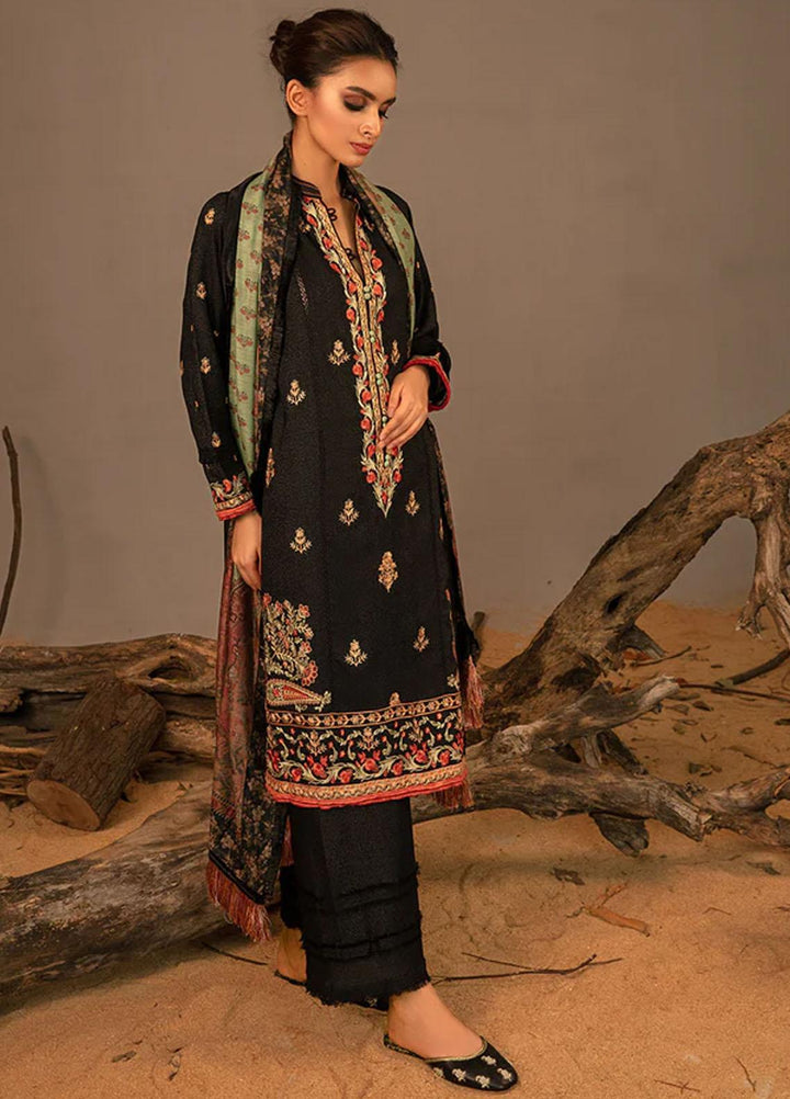 Sobia Nazir Embroidered Karandi Suits Unstitched 3 Piece SN23AW 2A - Winter Collection