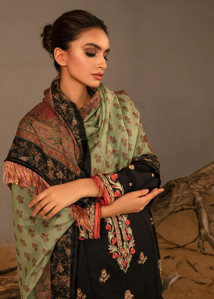 Sobia Nazir Embroidered Karandi Suits Unstitched 3 Piece SN23AW 2A - Winter Collection