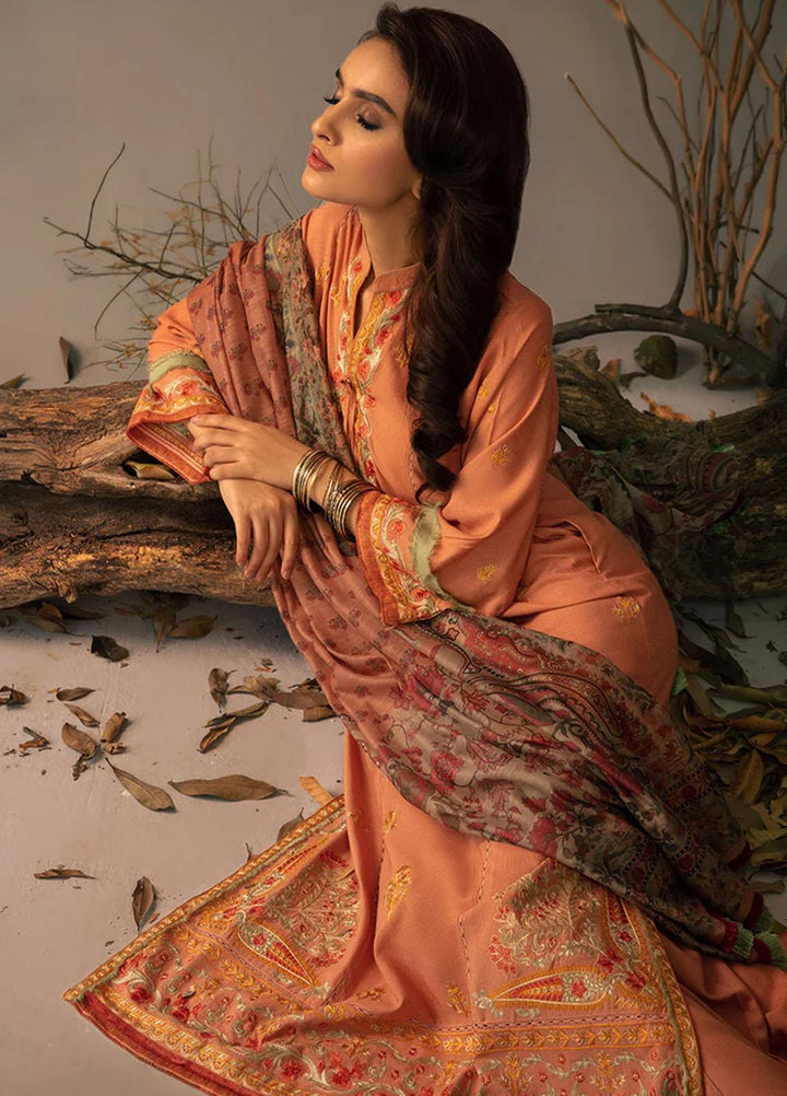 Sobia Nazir Embroidered Karandi Suits Unstitched 3 Piece SN23AW 2B - Winter Collection