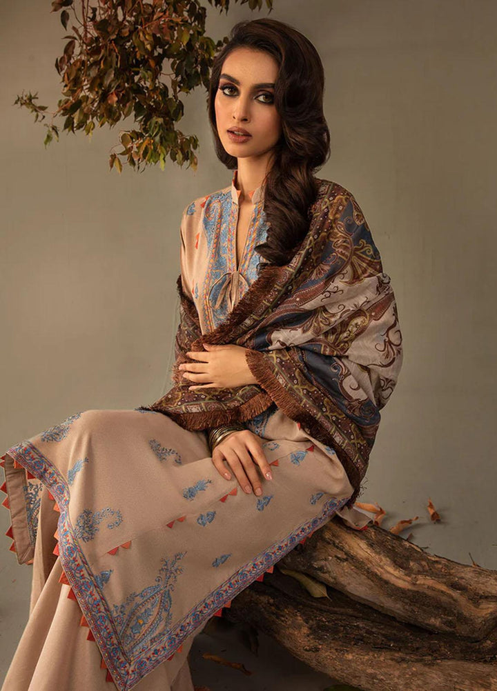 Sobia Nazir Embroidered Karandi Suits Unstitched 3 Piece SN23AW 3B - Winter Collection