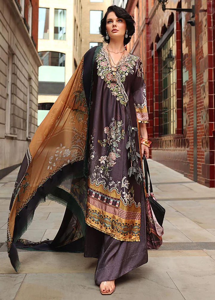 Sobia Nazir Embroidered Silk Suits Unstitched 3 Piece SN23SL D-01 - Formal Collection