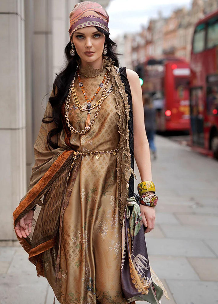 Sobia Nazir Embroidered Silk Suits Unstitched 3 Piece SN23SL D-03 - Formal Collection