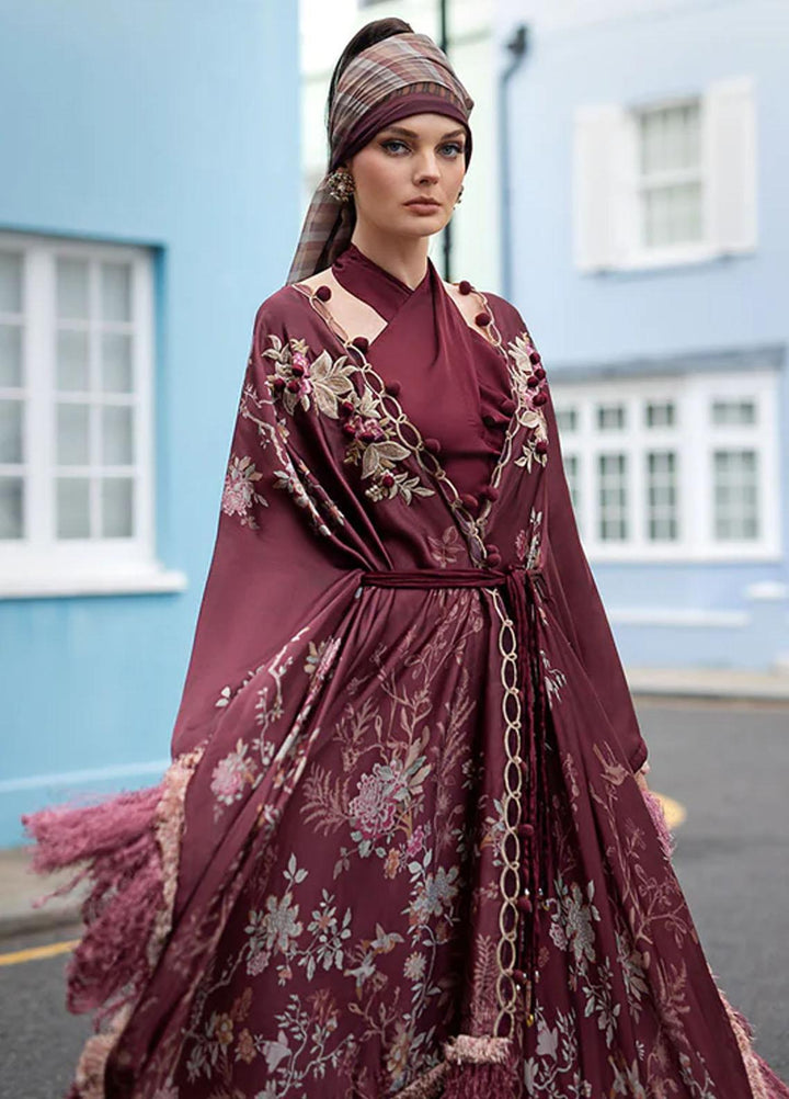 Sobia Nazir Embroidered Silk Suits Unstitched 3 Piece SN23SL D-05 - Formal Collection